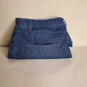 Faded Glory MidRise Capri Stretch Jeans Size L